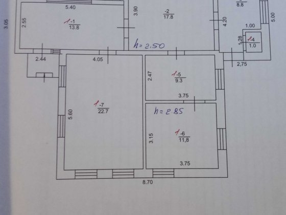 Продам будинок 86 кв.м Васильков