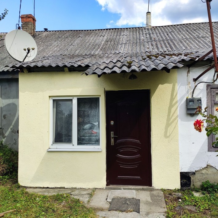 Продається частина будинку барачного типу 34м2, дві кімнати. - фото 1