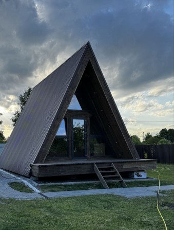 Будинок для відпочинку A-frame з ділянкою (дача) - фото 1