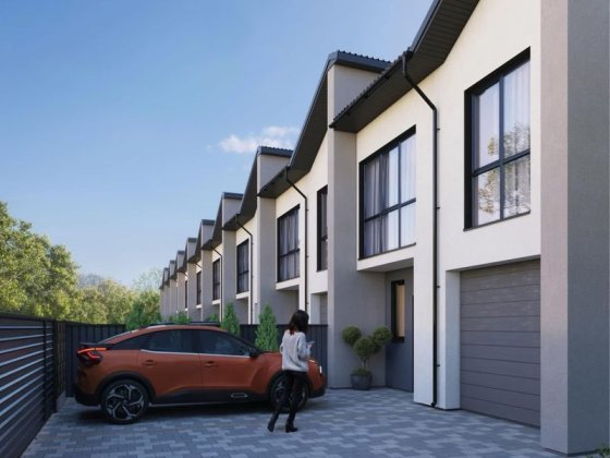 Будинок з гаражем та земельною ділянкою біля міста Угорники