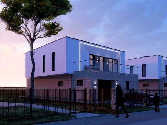 Просторий будинок з функціональним плануванням Черниев