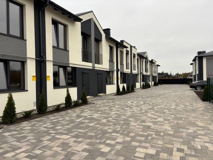 Забудовник! Таунхаус 72 м², Газ/каналізація, Гатне, 5хв до транспорту - фото 1