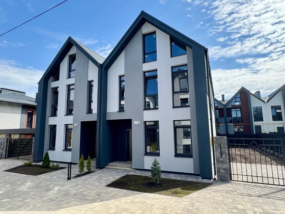 Дуплекс 115м+мансарда 45м, ГАЗ/Каналізація, без комісії, забудовник Гатное