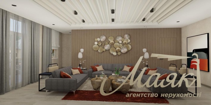 Продажа дома с гаражом 365м2 в КГ "ОБРИЙ - К" ул. Центральная Козин - фото 1