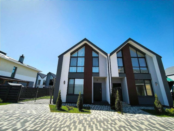 Без комісії, дуплекс 110м², 3 сотки, ремонт, меблі, техніка - фото 1