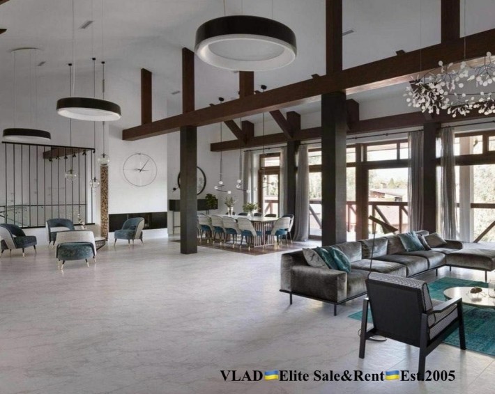 Козин. Б.Дамба - 3км. Резиденция - 1100 м2, с выходом на Днепр! - фото 1