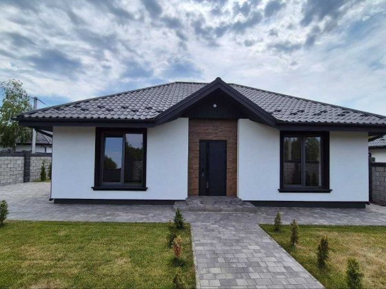 Одноповерховий будинок 100 м² у котеджному містечку  Ворзель Ворзель