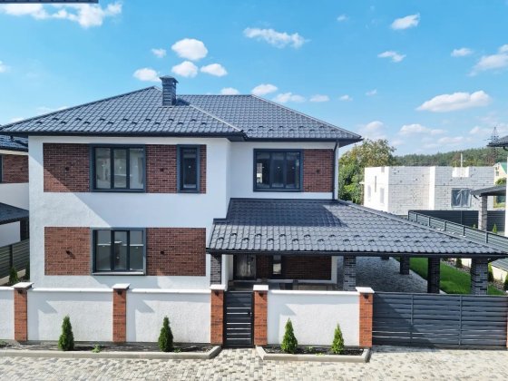 Будинок 190м2 з розводкою і газоном с. Ходосівка Обухівський рн Ходосовка