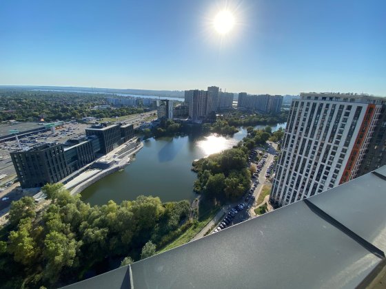 Дворівнева квартира з терасою та видом на Дніпро ЖК Seven Осокорки Київ