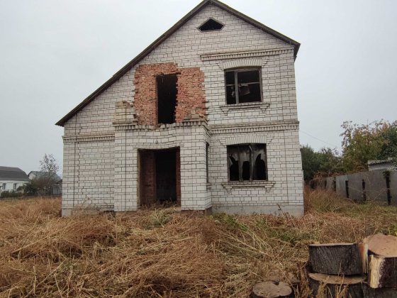 Продається недобудований будинок Кагарлык