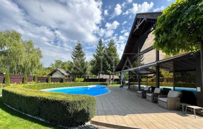 Купити будинок шале Березівка Житомирская трасса продажа дома бассейн - фото 1