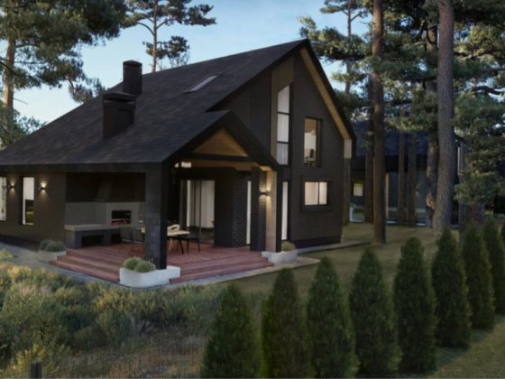 2-поверховий будинок в лісі, KM Green Lake