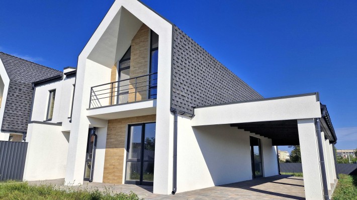 Новий дуплекс 150 м2 ділянка 7 сот. в Дмитрівці, БЕЗ %, Відео огляд - фото 1