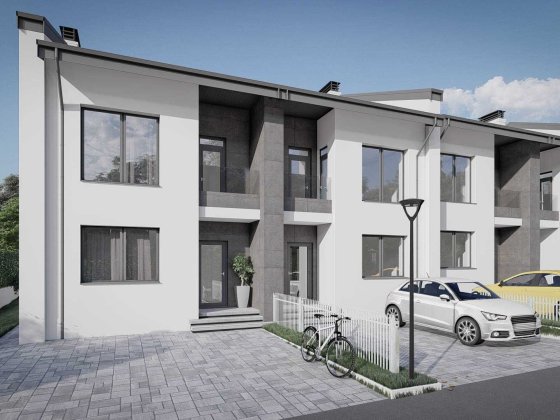 Таунхаус з газом, ВВЕДЕНИЙ в експлуатацію! Без комісії. РОЗСТРОЧКА Капитановка