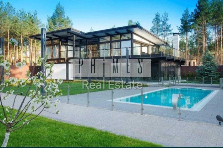 Продажа 4к уникального дома 537м2 с бассейном, Лебедевка - фото 1