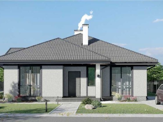 Будинок з 2-м світлом 156 кв.м. | річка Десна | КМ Міжріччя | Межречье Осещина