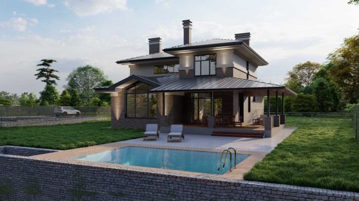 Ексклюзивний будинок Premium класу в с.Щасливе - фото 1