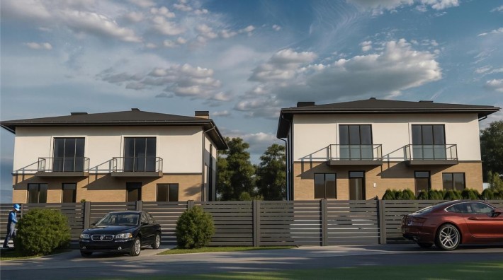 Продаж чудових сучасних котеджів-спарок у Скнилові!АКЦІЯ! - фото 1