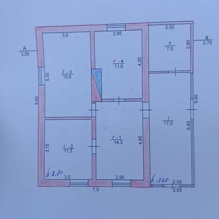 Продається дом.м Носівка - фото 1