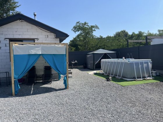 Продам баню, участок с баней, бассейном, зонами отдыха. Продам бизнес Дніпро