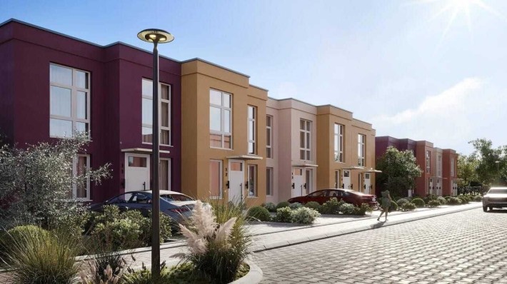 Таунхаус на вул. Левітана, площею 102 м² - фото 1