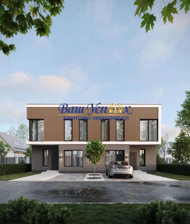 Продаж нового  будинка  дуплекса .  Софиевская Борщаговка - фото 1