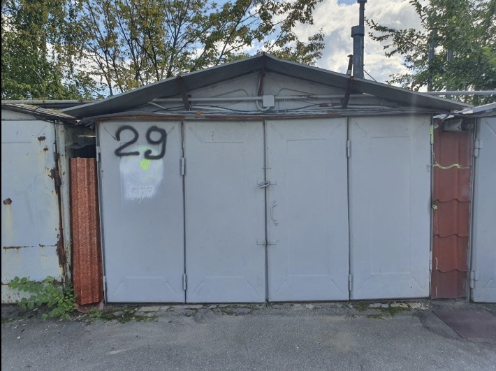 Здам гараж металевий ГСК Позняки 2 вул. Сортувальна 22 - фото 1