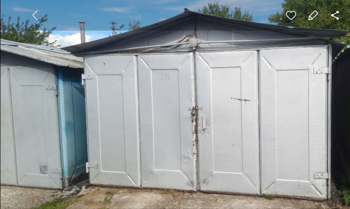 Продється гараж металевий м.Канів кооператив "Маяк" - фото 1