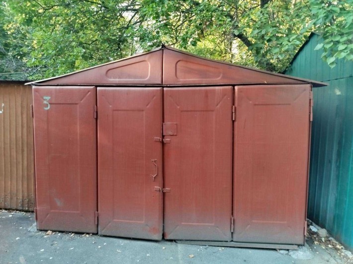 Гараж автомобільний розбірний 3,5м * 6 м - фото 1