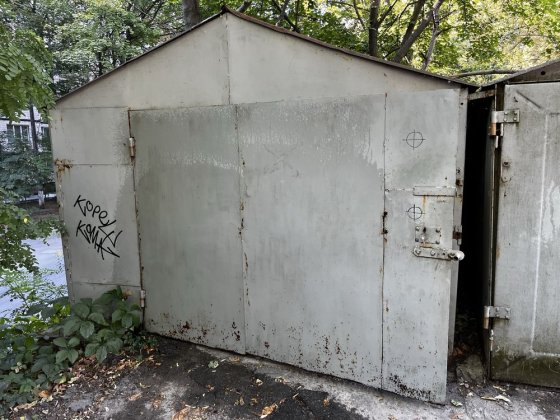 Гараж стандарный металлический тополь 3 Дніпро