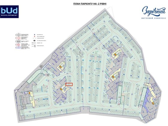 Продаж паркомісця/ЖК Зарічний/-2 рівень/Нові будинки/БЕЗ %/Біля ліфту Київ