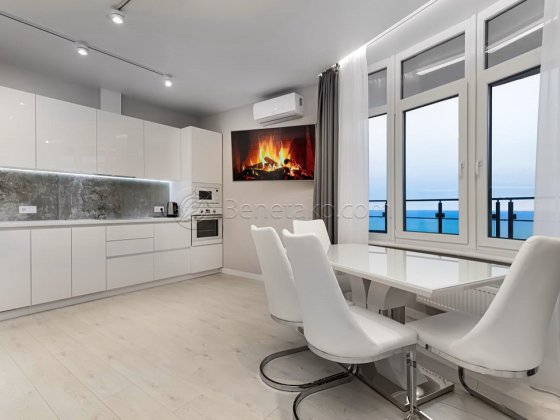 Квартира с балконом и видом на море в Аркадии. Одесса