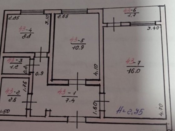 Здам 2к квартиру на Миру Суми