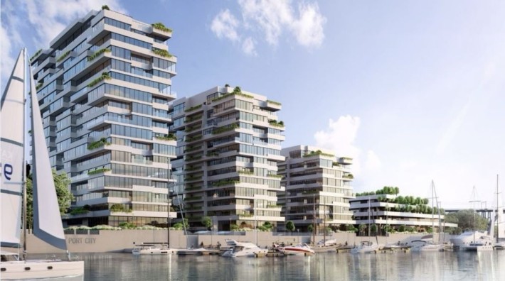 Сдам 2 к Жк Порт Сити Первая сдача  Евроремонт - фото 1