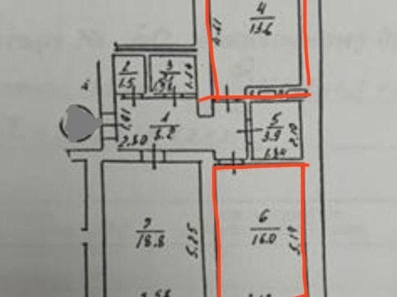 Дві кімнати під офіс Вишняківська 13 Киев
