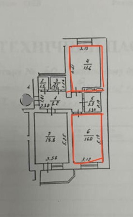 Дві кімнати під офіс Вишняківська 13 - фото 1
