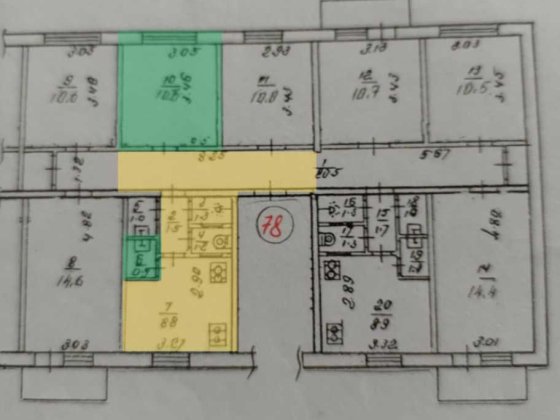 Здамо кімнату в комунальній квартирі (м. Нивки - м Святошин) Київ