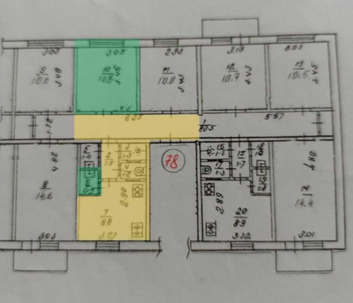 Здамо кімнату в комунальній квартирі (м. Нивки - м Святошин) - фото 1