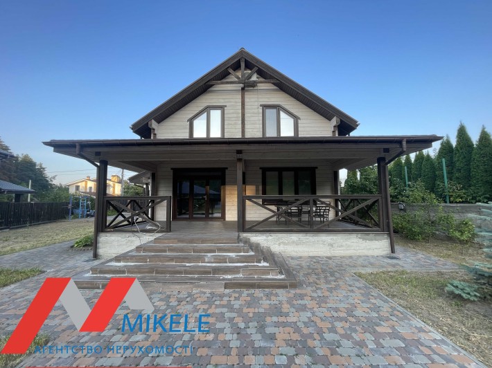 Оренда БЕЗ% будинок 160 м2 з брусу, ділянка 10 сот. Обухів - фото 1