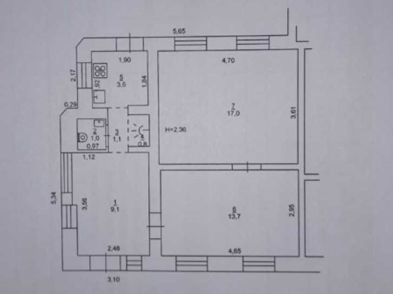 будинок біля  м. Житомірська!!! Капитановка