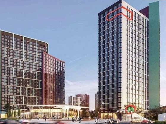 Продаж 3-кімнатної квартири по вул.Некрасова Віктора (Північно-Сирецька), 12а Київ