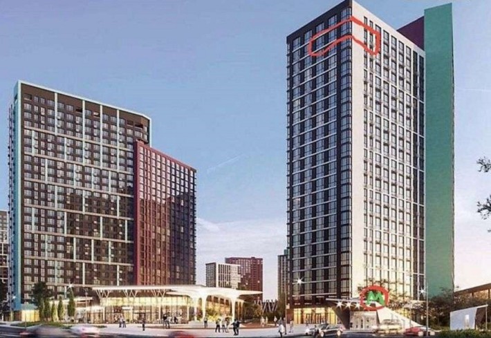 Продаж 3-кімнатної квартири по вул.Некрасова Віктора (Північно-Сирецька), 12а - фото 1