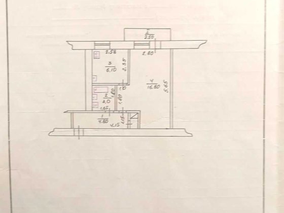 Продам однокімнатну квартиру в центрі м.Охтирка Охтирка