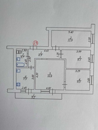 Продам 4-х кімнатну квартиру - фото 1