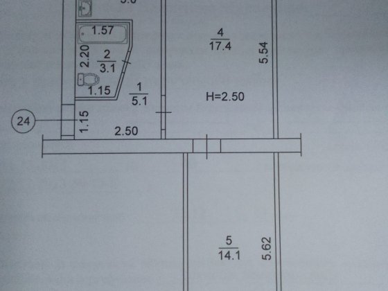 Продам Квартиру 2 комнаты Вышгород