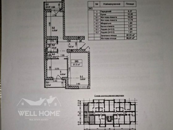 Продаж 2к квартири, вул. Набережна, 8Д, ЖК Сіті Парк БЕЗ %%% Вышгород