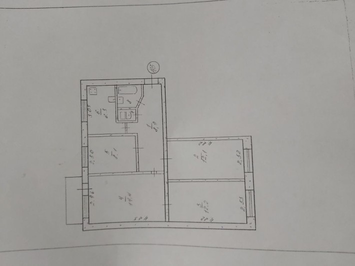 Продається 4 - х кімн кв-ра або обмін на 2-× кім.кв - ру - фото 1