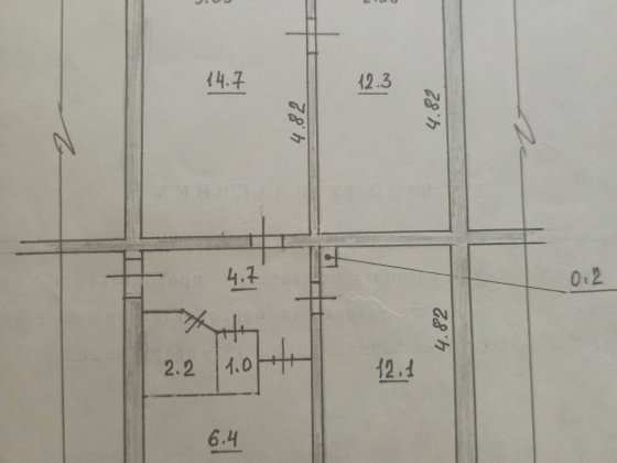 ПІД БІЗНЕС 3-х кім. кв. на Грушевського 27 Каменское