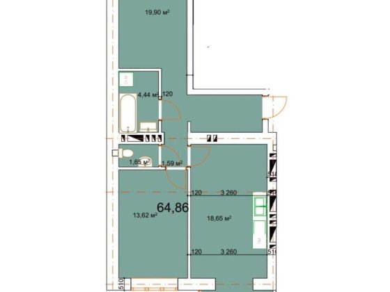 2-кімнатна квартира по вигідній ціні/обмін на авто, земельну ділянку Калуш