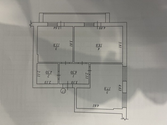 Велика 2 кімнатна квартира!65 м². Розтермінування. - фото 1